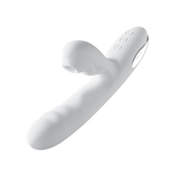 USA SVAKOM - VEROMCA Powerful Clitoral G-spot Stimulator (Chargeable - White) USA SVAKOM - VEROMCA Powerful Clitoral G-spot Stimulator (Chargeable - White)